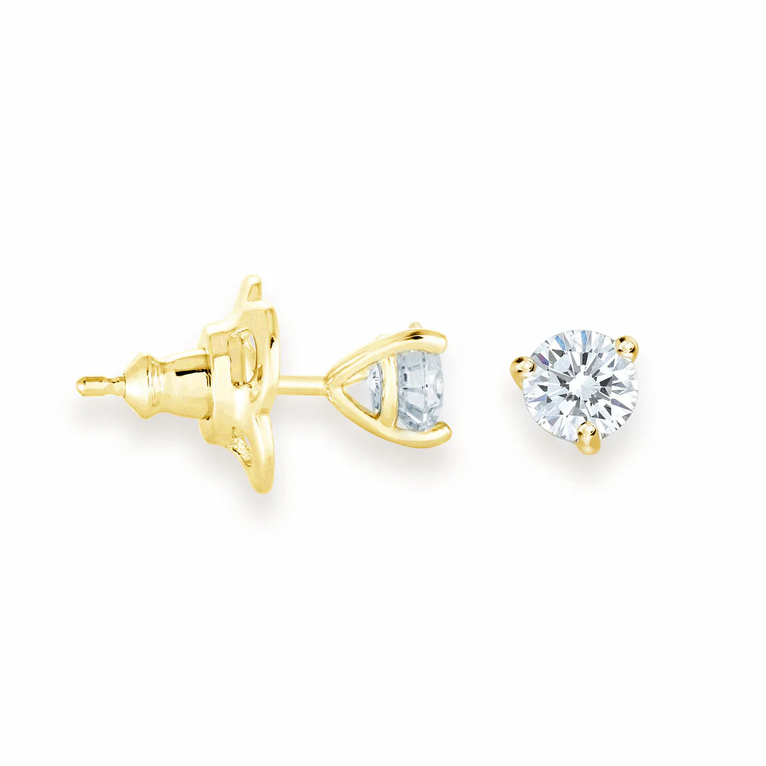 0.5CT Martini Studs in Yellow 13-142800-02WH