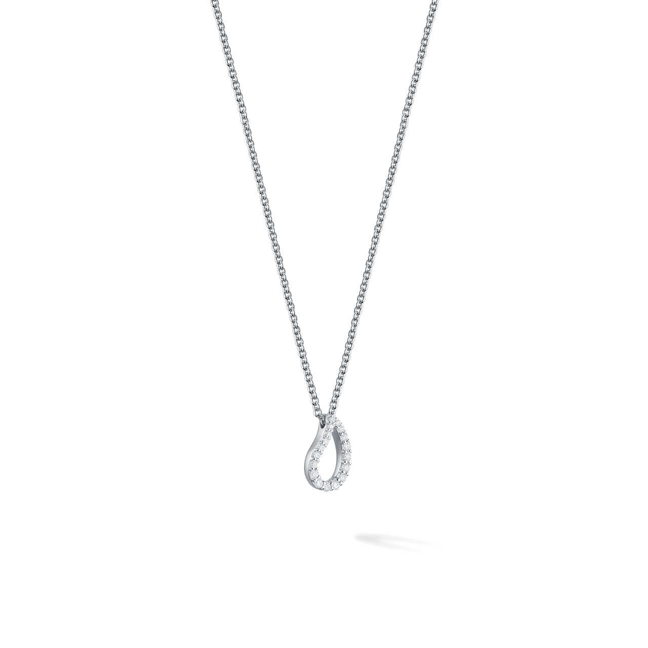 Birks Pétale Diamond Pendant, Small 450013528969