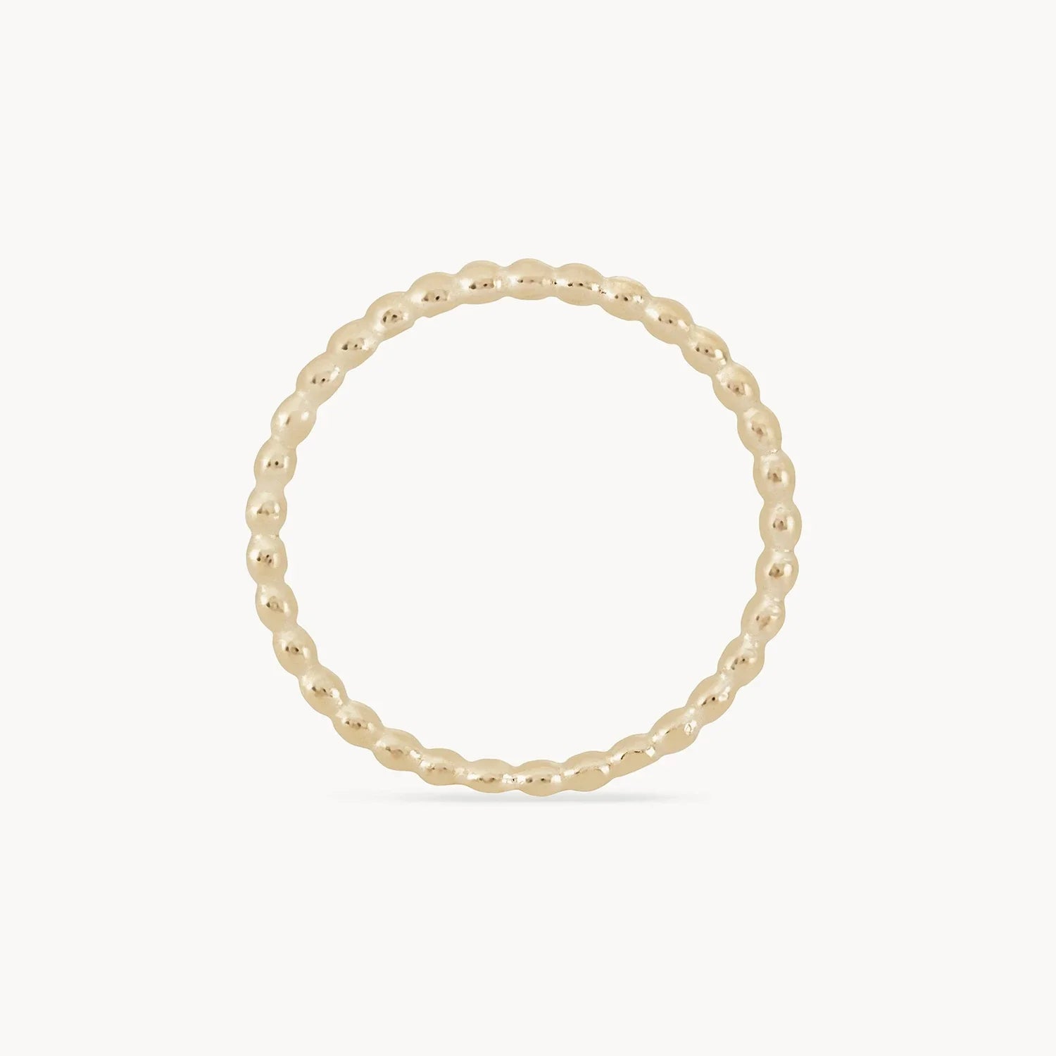 14K BEAD RING IN YELLOW 02-603734-02