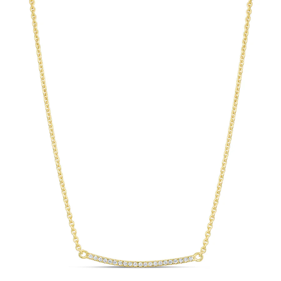 Bar Necklace in Yellow 04-142786-02WH