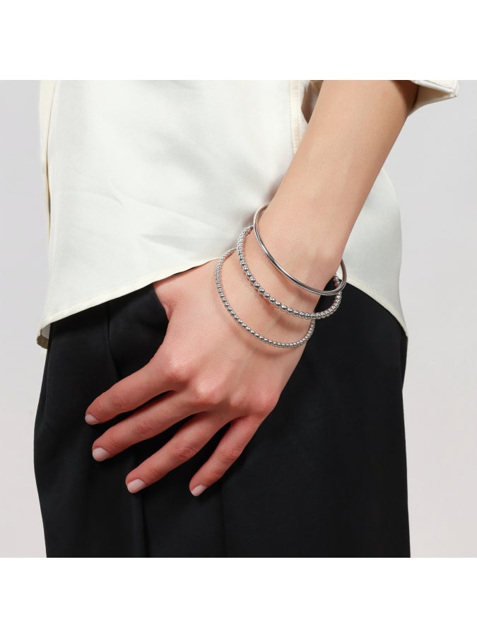 Boule bangle bracelet with beads 586942