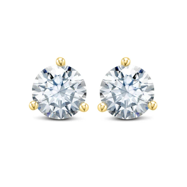 1CT Martini Studs in Yellow 13-142798-02WH