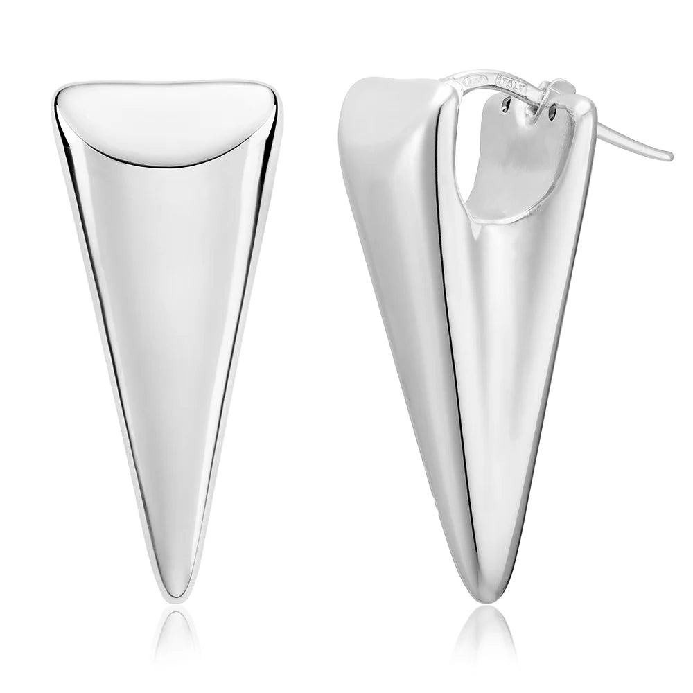 Peak Hoops in White 13-156579-01