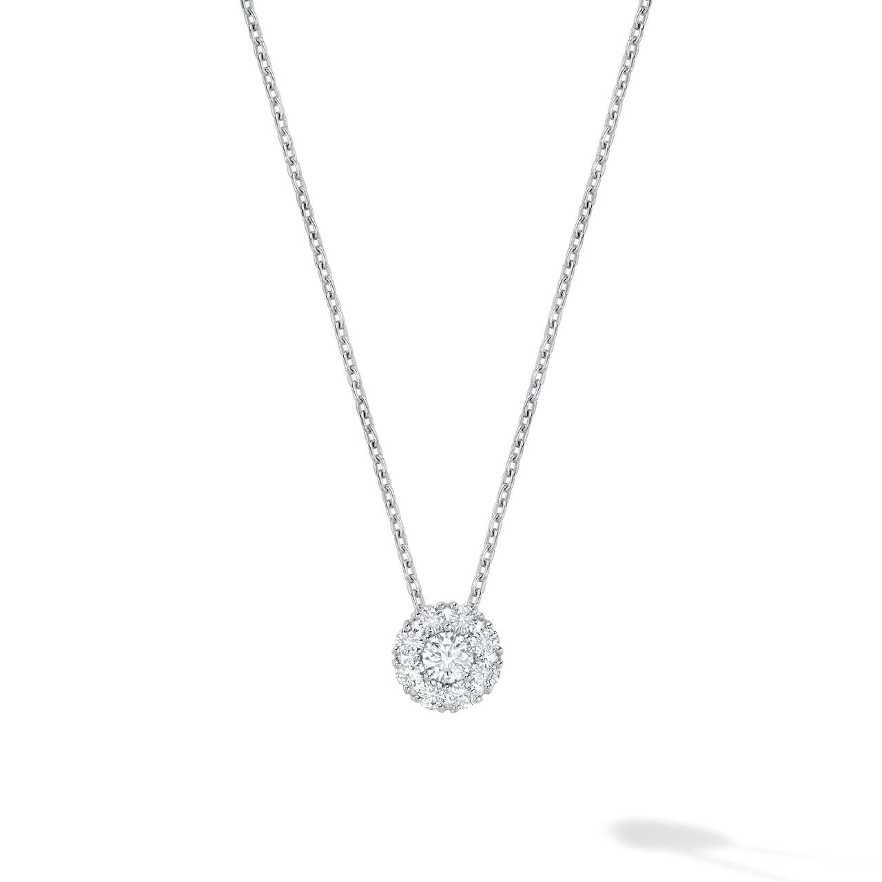 Birks Snowflake Diamond Cluster Pendant, Small 450005966915