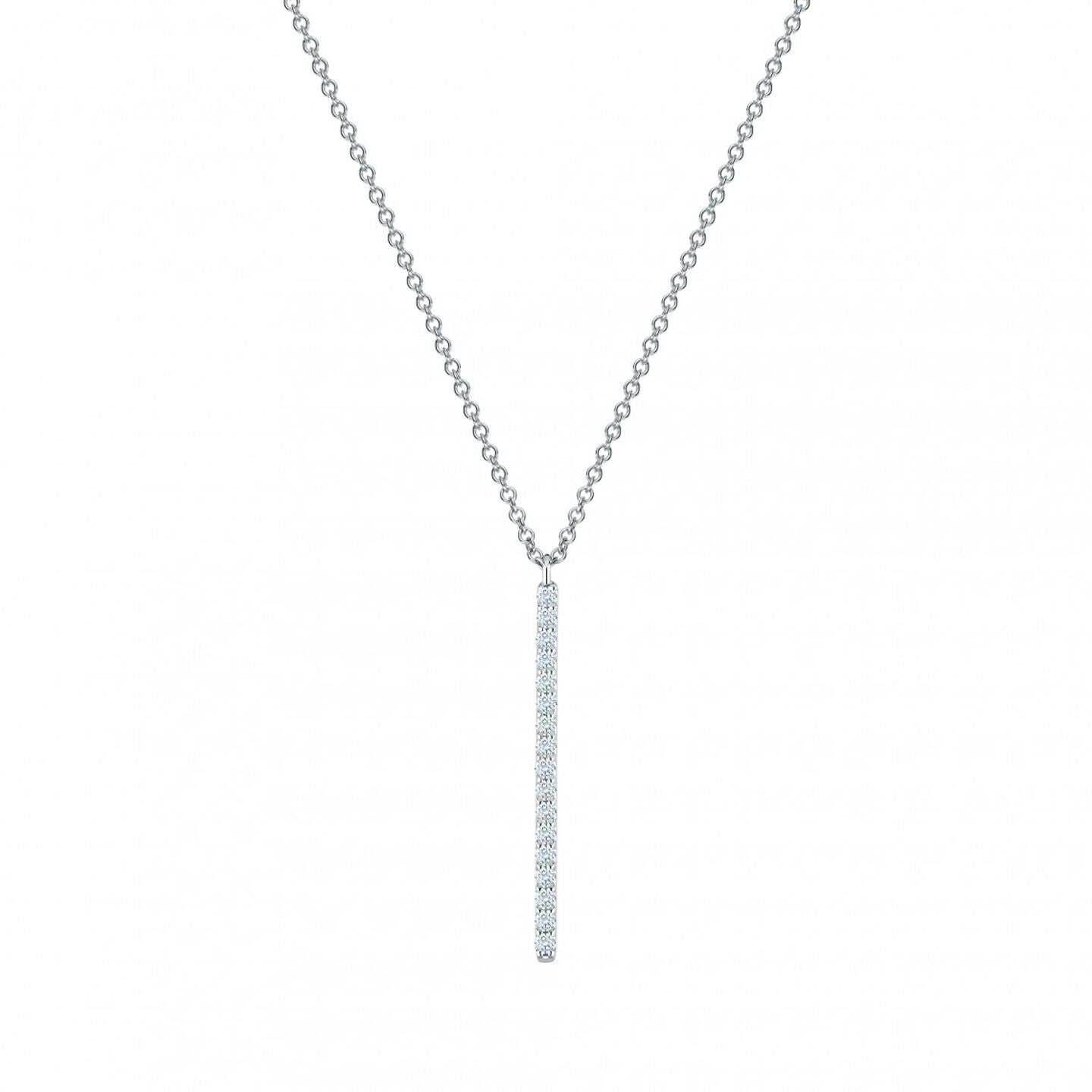 Birks Rosée du Matin ® Vertical Diamond Bar Necklace 450011458947