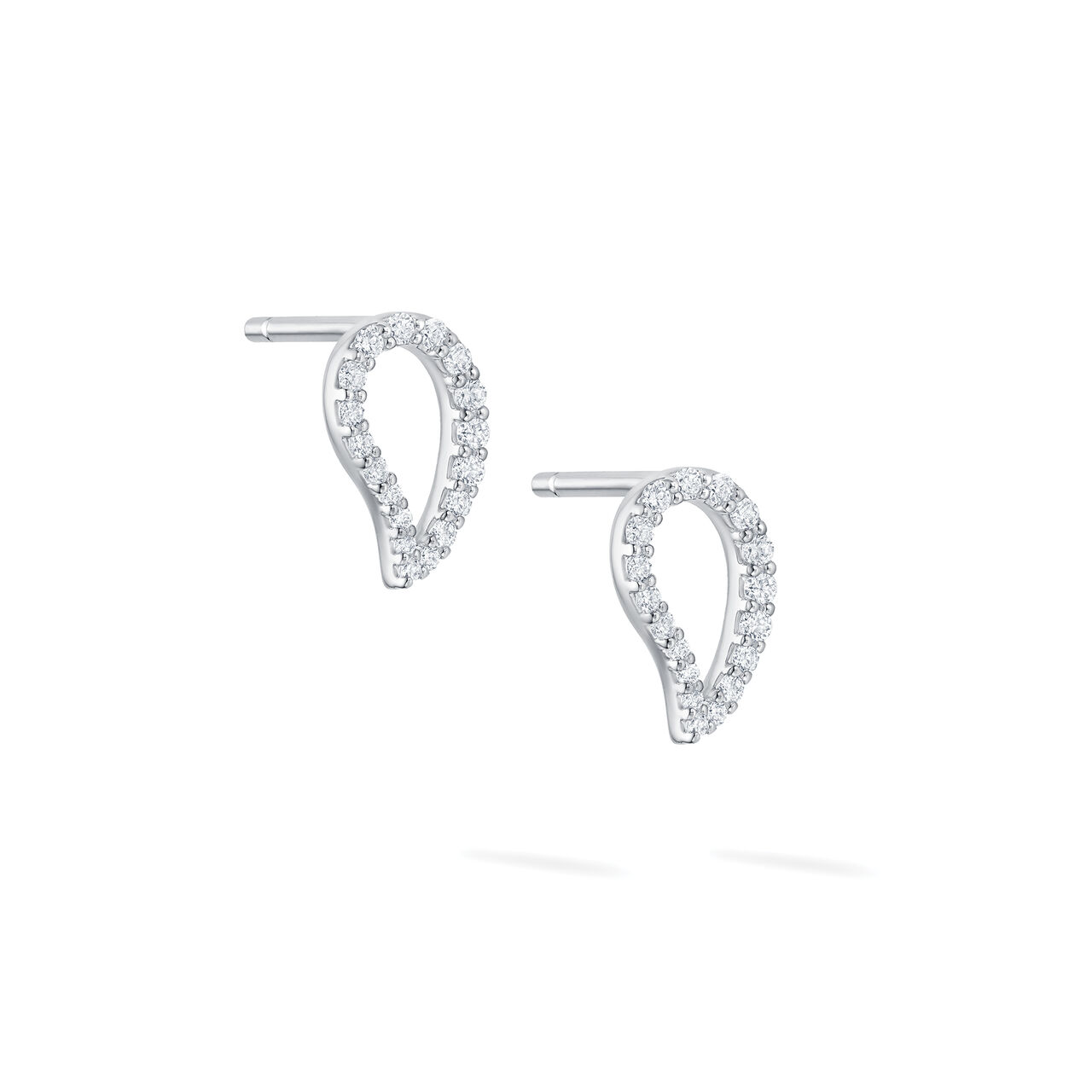 Birks Pétale Diamond Stud Earrings, Small 450013529041