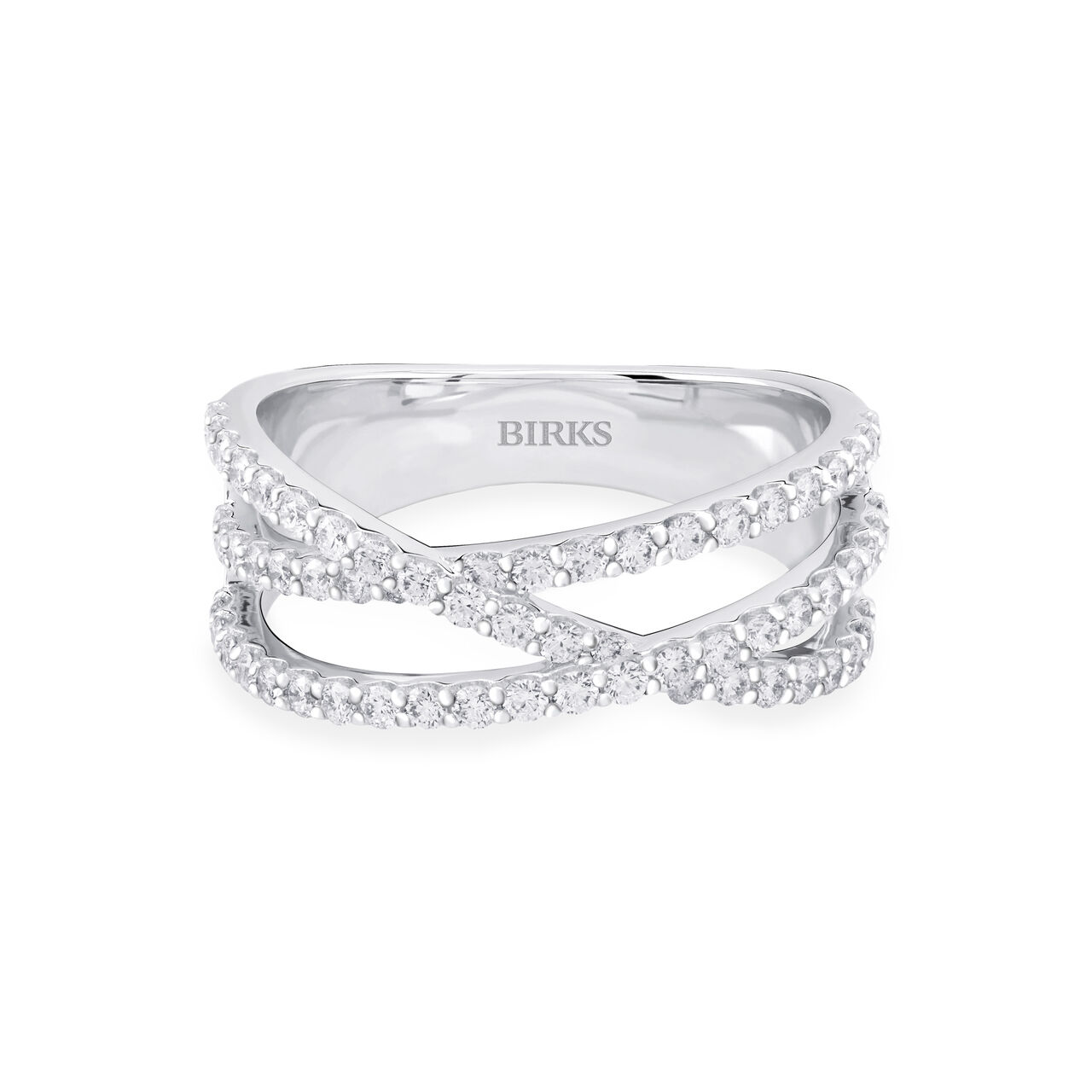 Birks Rosée du Matin Diamond and White Gold Ring, Small 450016187187