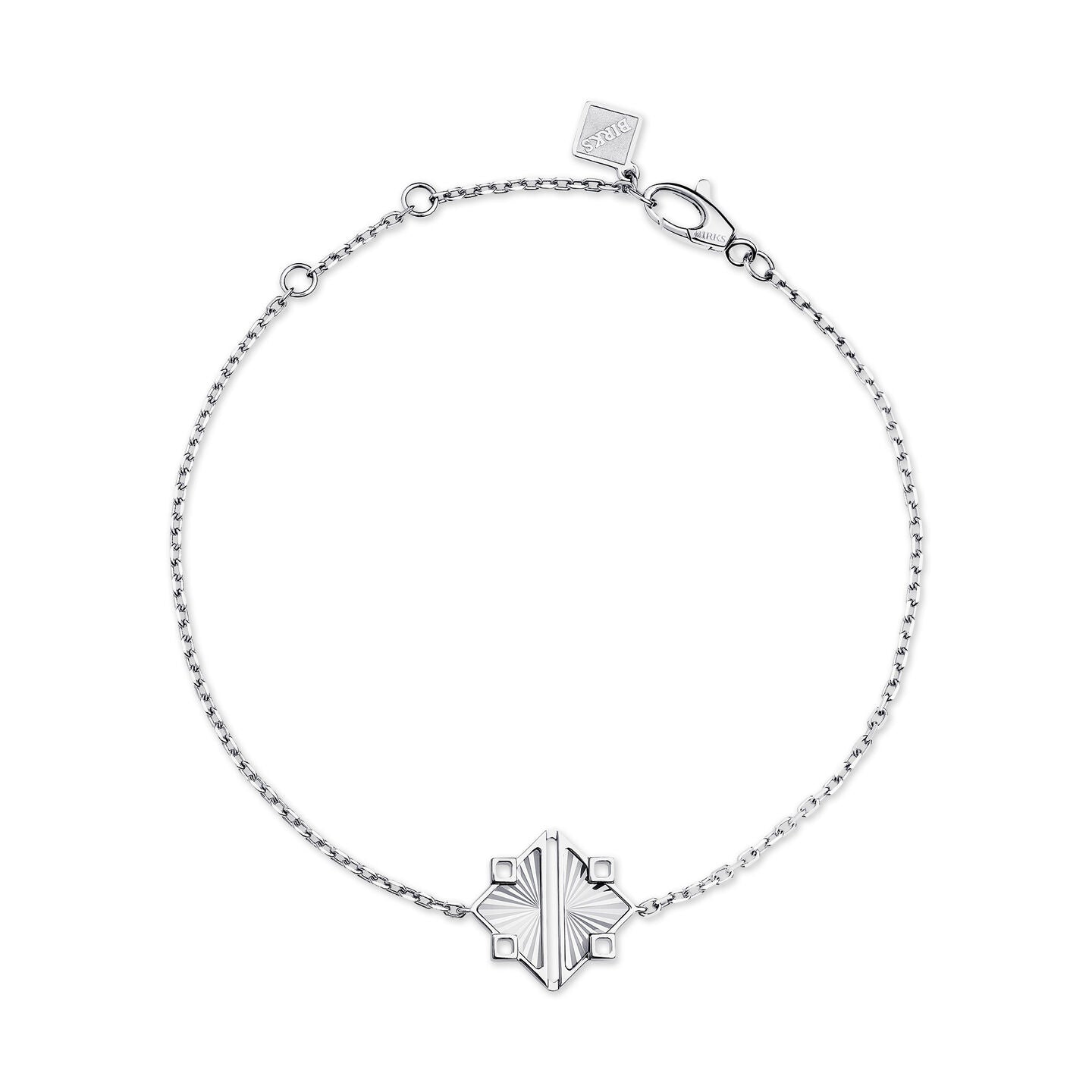 Birks Muse® Guilloché Sterling Silver Bracelet, Small 450018473745
