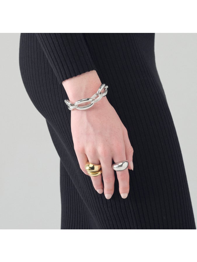 Oval chain bracelet 564871