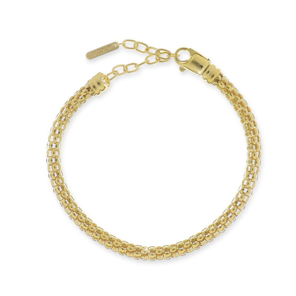 Golden 925 sterling bracelet 429944