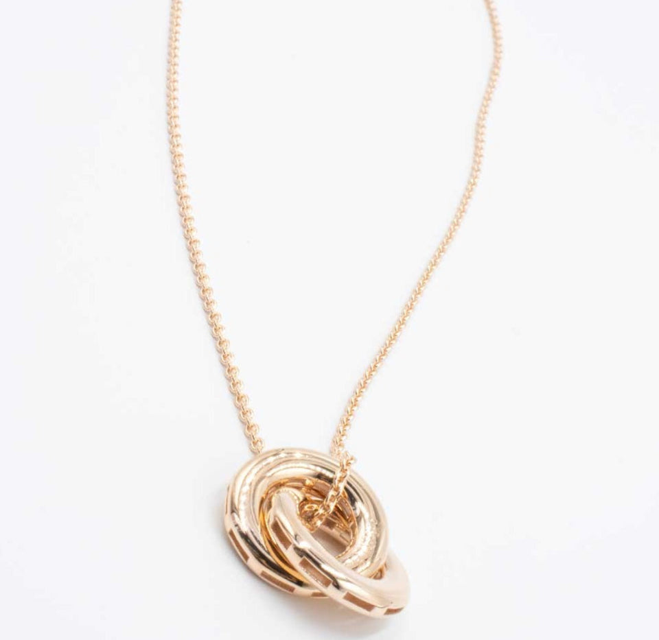 PESAVENTO ROSE GOLD PLATED NECKLACE WELGE012