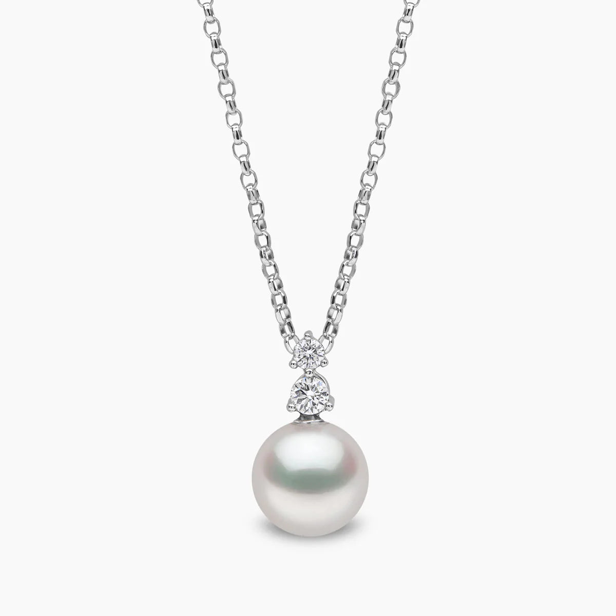 DIAMOND CLASSIC AKOYA PEARL PENDANT QYP2400-7X