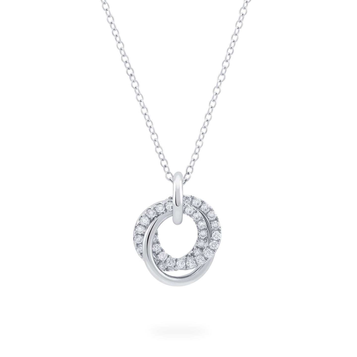 Birks Rosée du Matin ® Small Diamond Entwine Pendant 450018071132