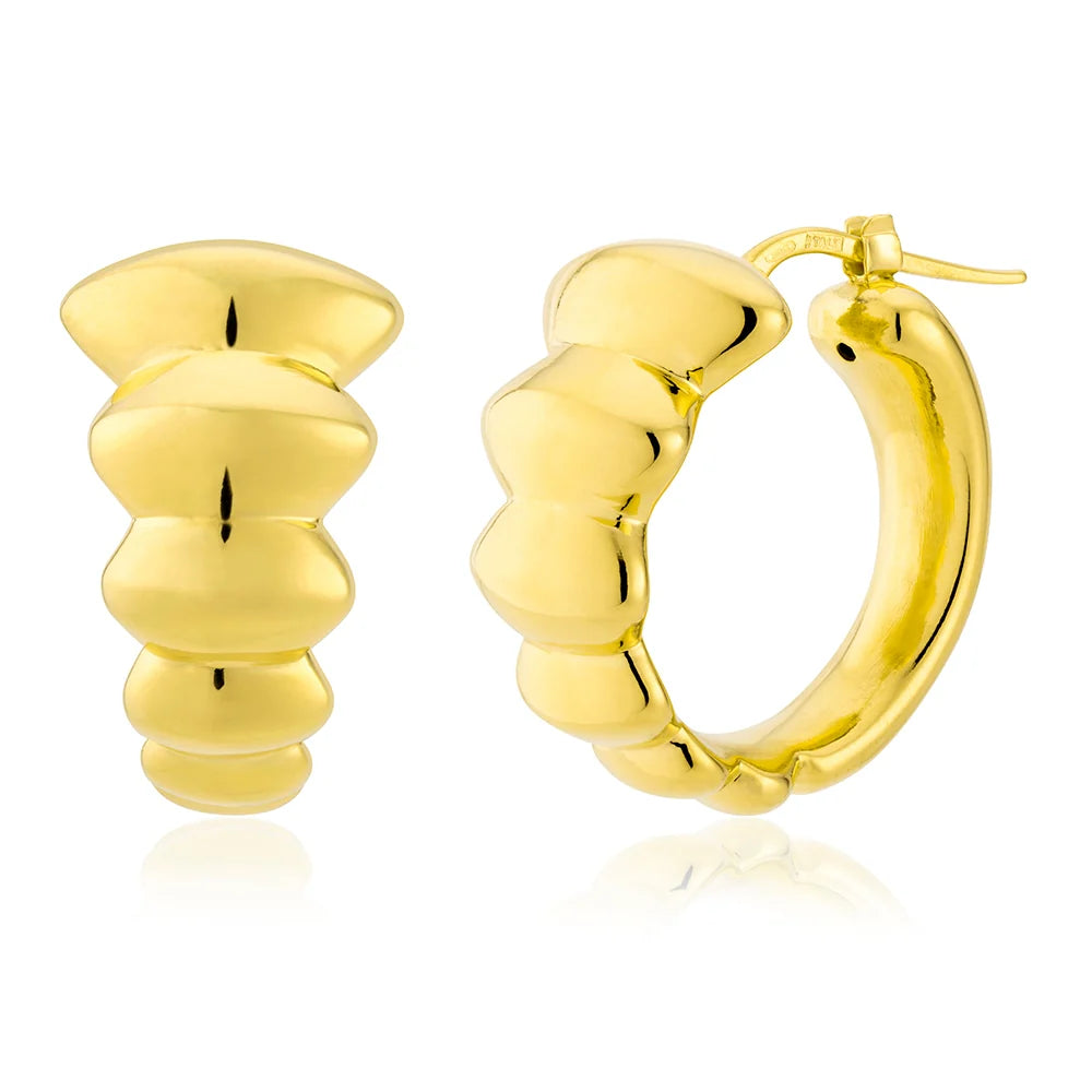 Forever Peak Hoops in Yellow 13-156587-02