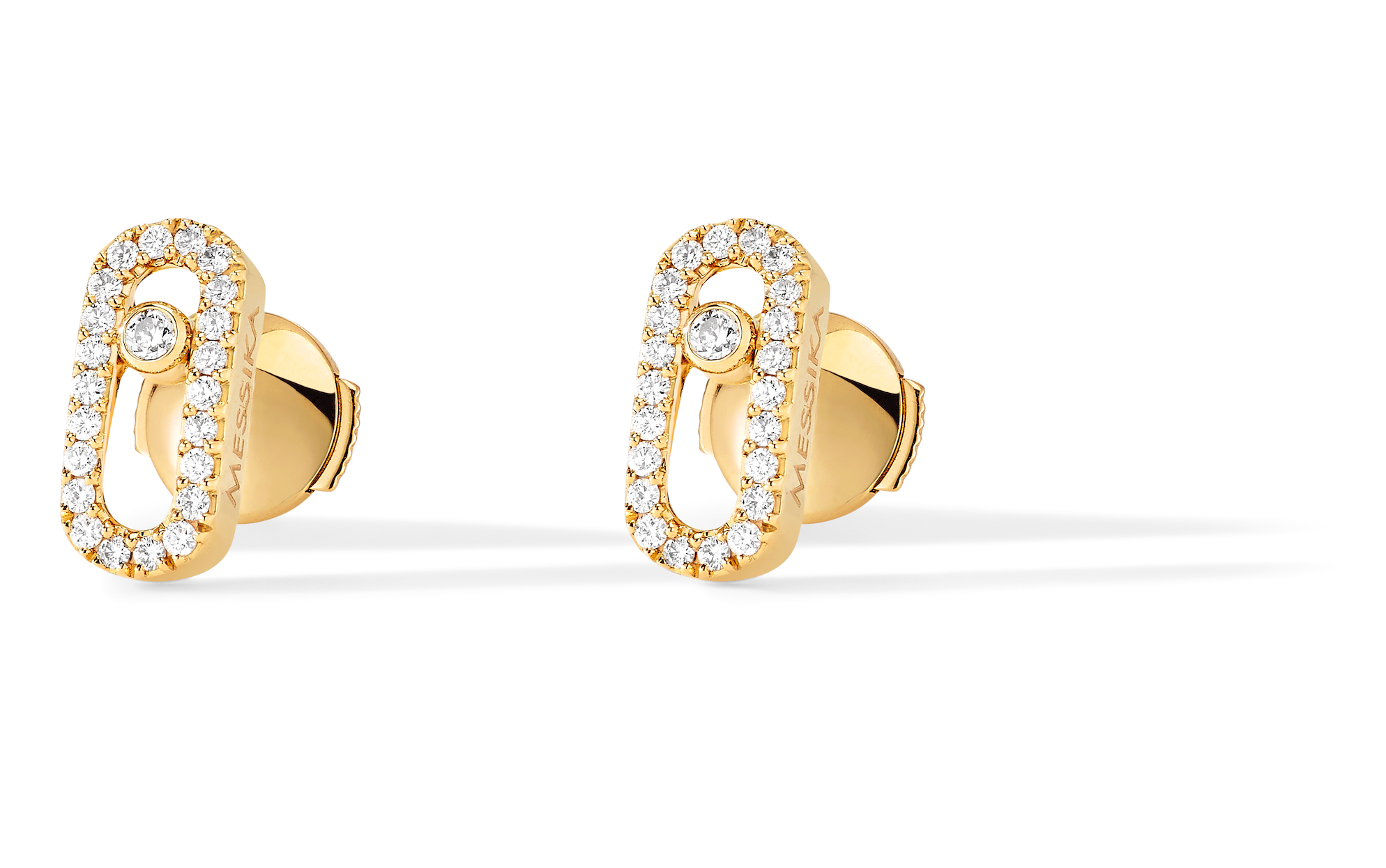 Messika Move Uno Earrings 05634-YG