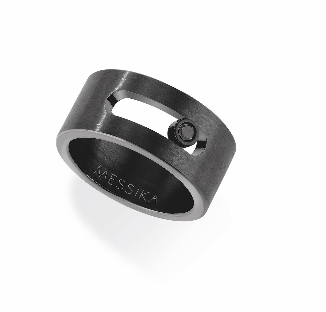 Titanium ring hotsell diamond