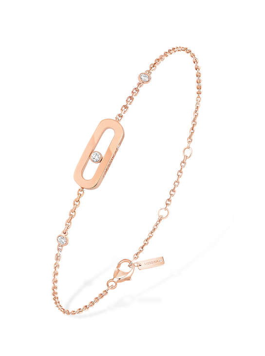 Messika PINK GOLD DIAMOND BRACELET MOVE UNO BRACELET 10051-PG