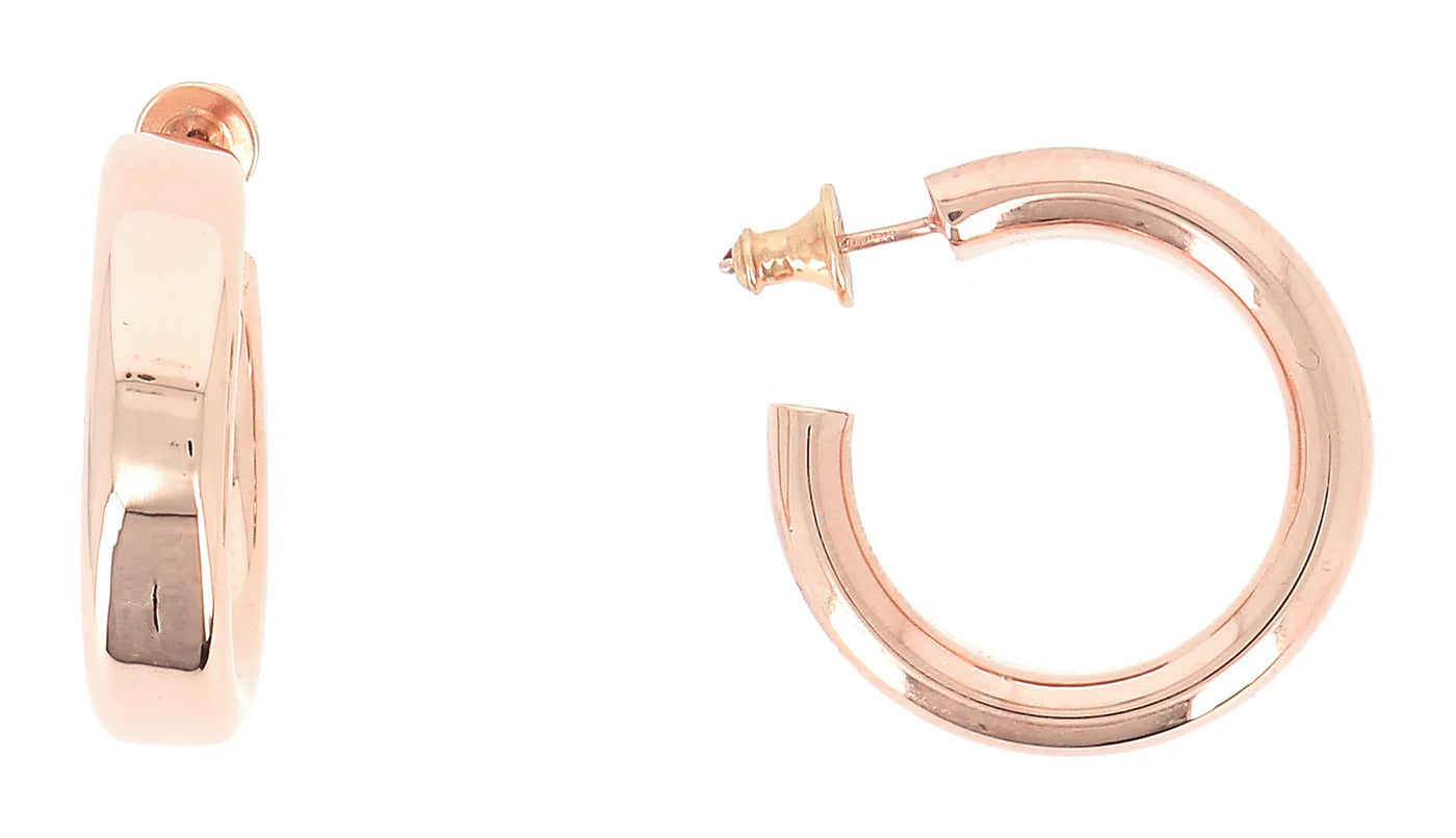 ELEGEANCE LARGE PINK HOOP WELGO-004