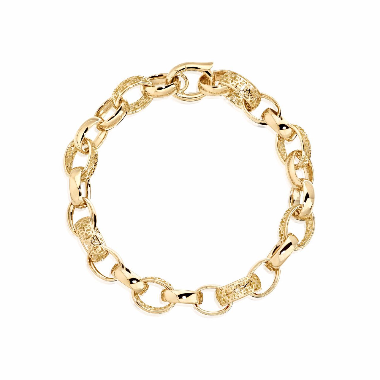 Birks Muse Yellow Gold Link Bracelet 450010480314