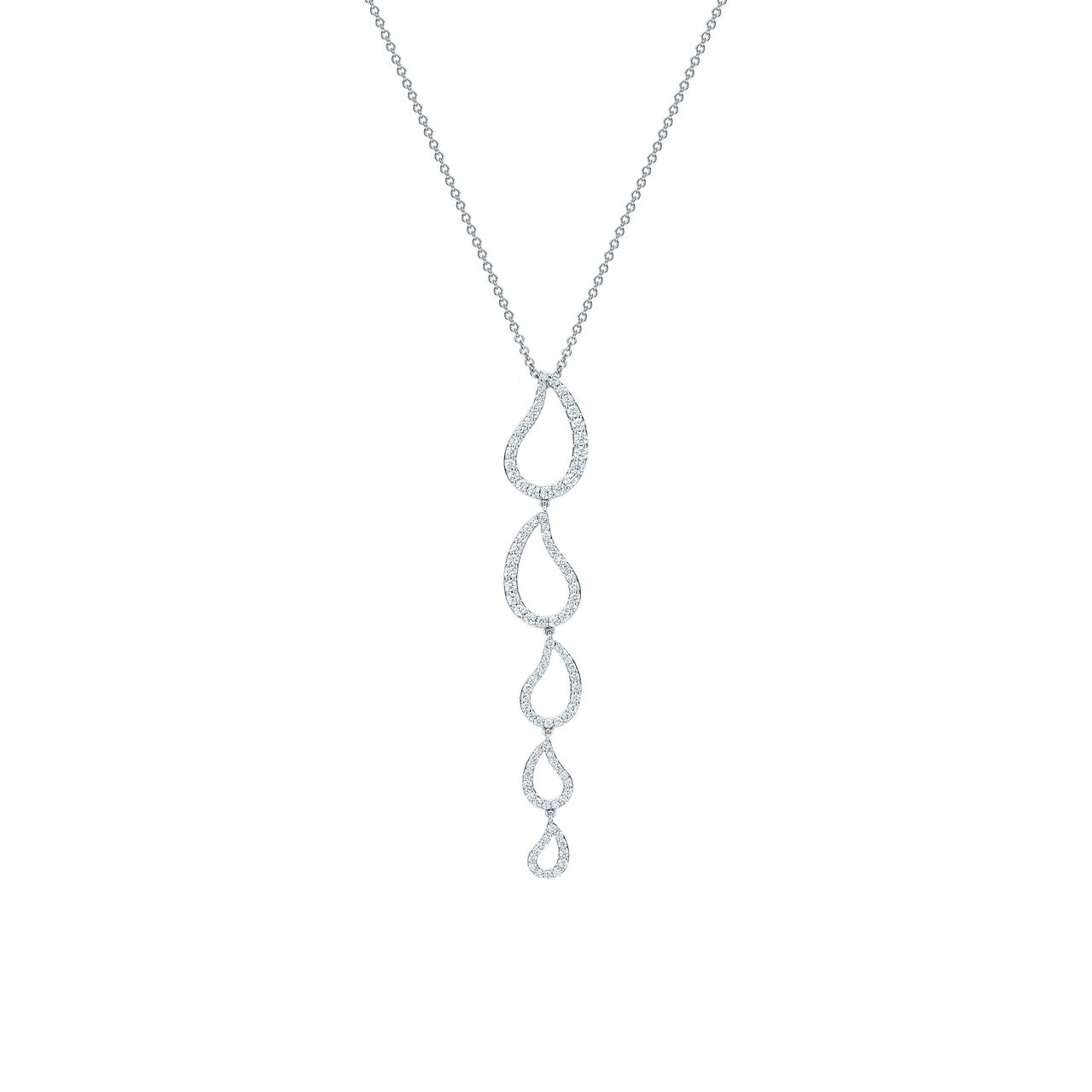 Birks Pétale Diamond Drop Pendant 450012882239