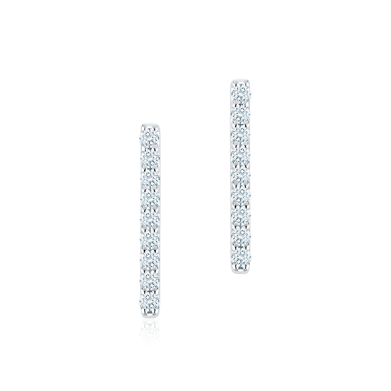 Birks Rosée du Matin Diamond Bar Earrings 450011459104