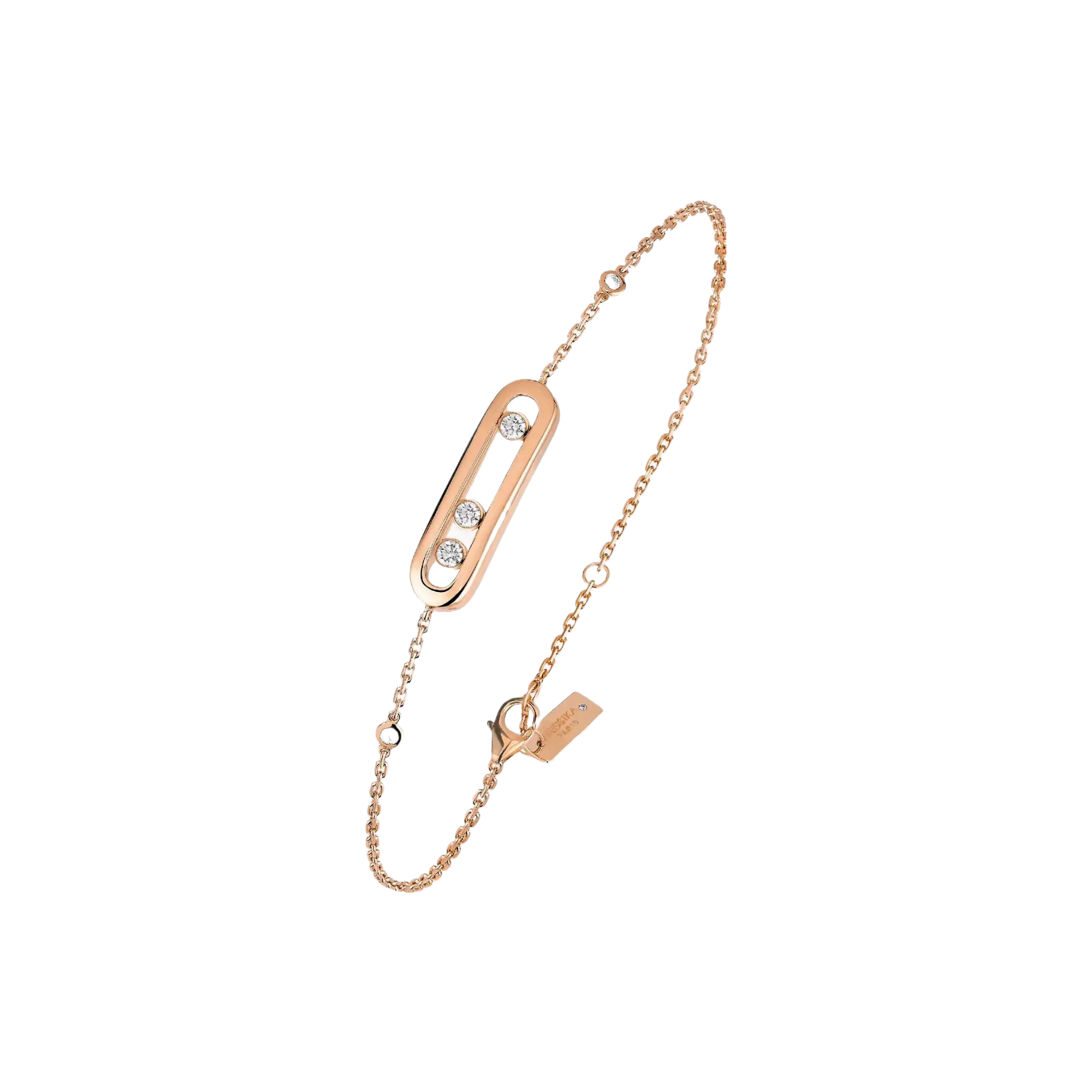 Messika PINK GOLD DIAMOND BRACELET BABY MOVE 04324-PG