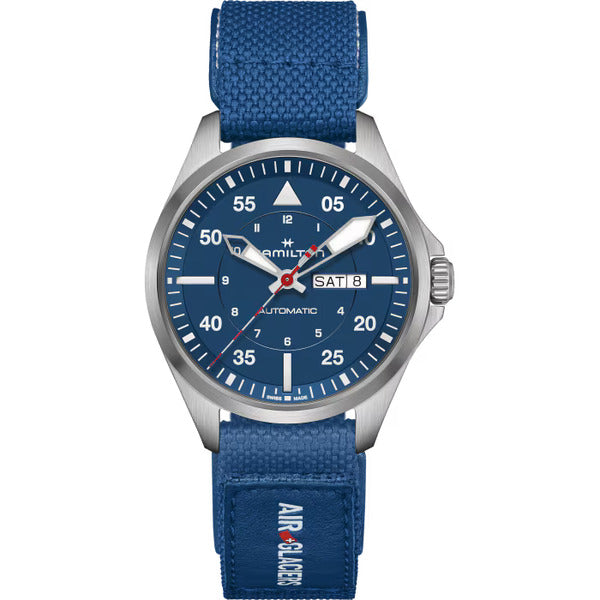 KHAKI AVIATION PILOT DAY DATE AUTO - AIR-GLACIERS EDITION H64655941