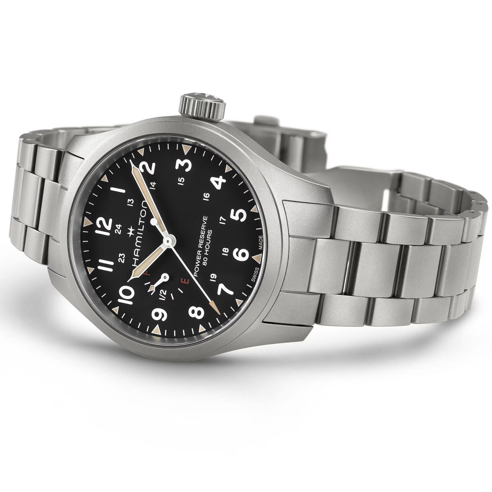 Khaki Field Mechanical Power Reserve 40 mm
