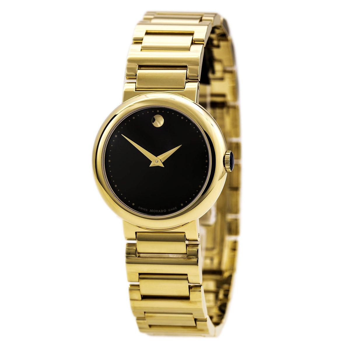 Movado Women\'s Watch Movado Ladies Black Museum Dial 2 Tone Stainless Steel  main image 4