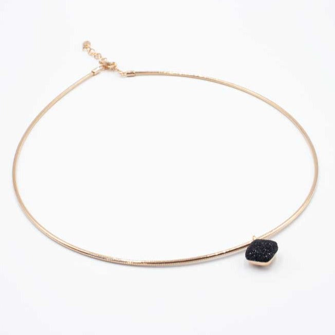 Pesavento NECKLACE WITH BLACK DUST WDNAG055