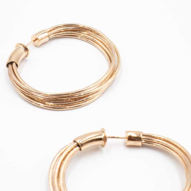 Pesavento Rhodium and Grey Dust Earrings WDNAO-099