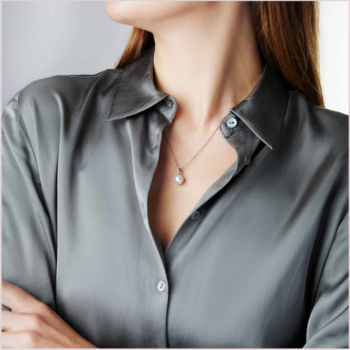 Classic South Sea Pearl Pendant PYW90-7-HRX