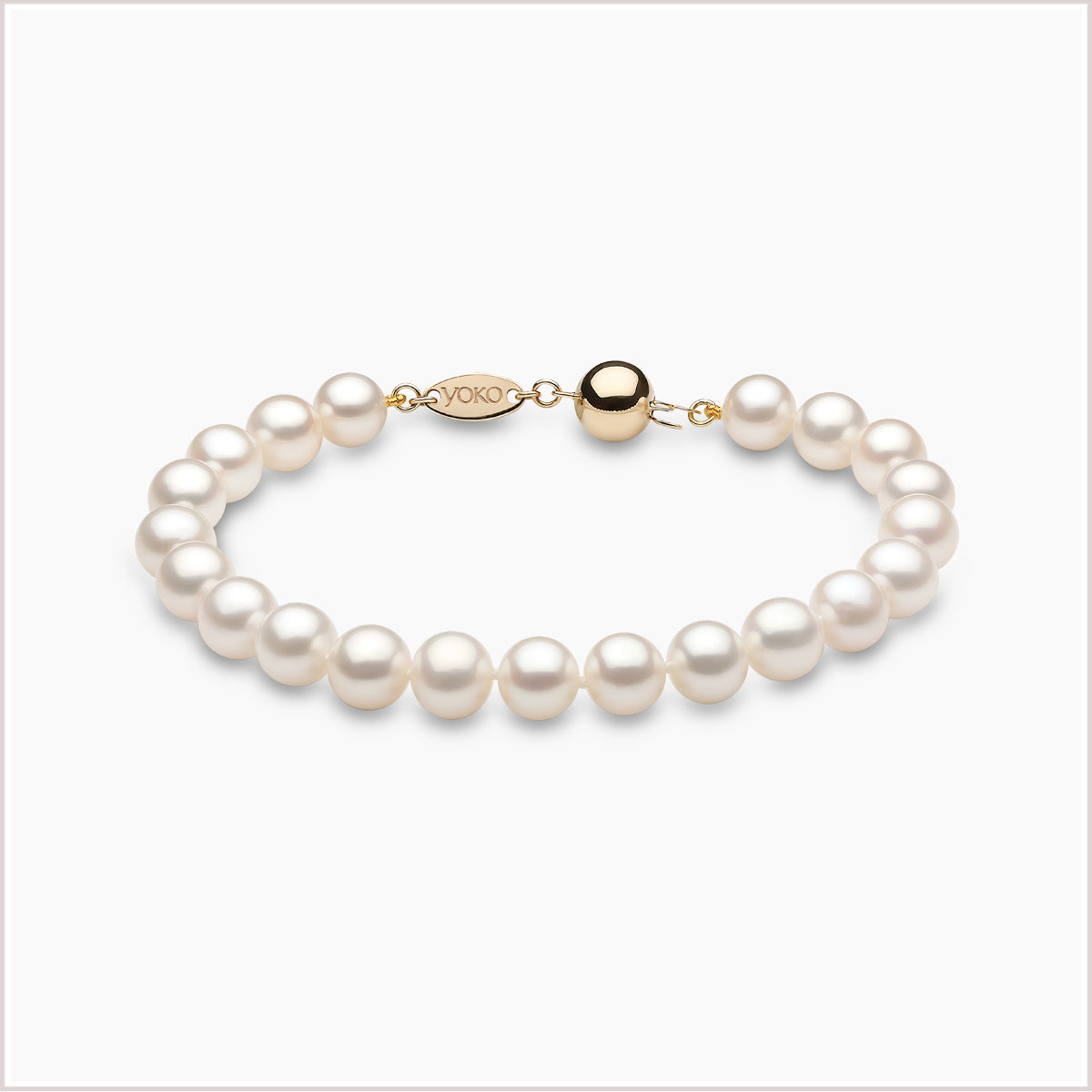 Yoko London Classic Freshwater Pearl Bracelet YK-FS7007-6