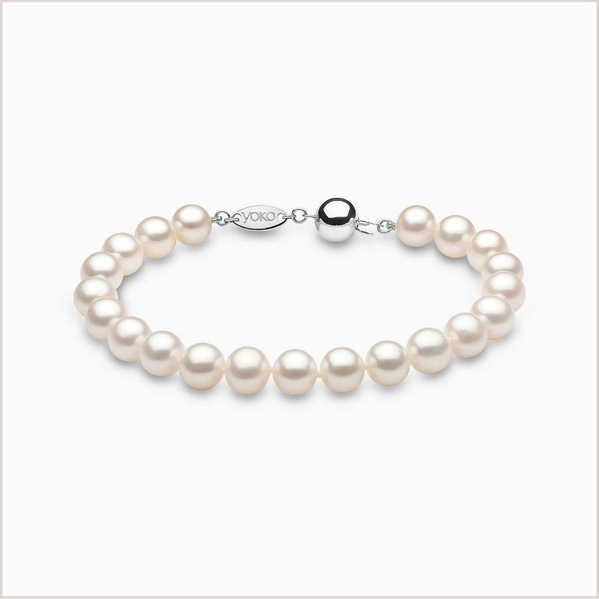 Yoko London Classic Freshwater Pearl Bracelet YK-FS6007-7