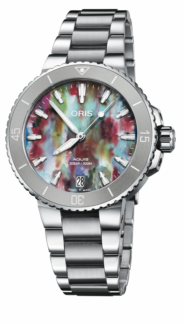 Oris AQUIS DATE UPCYCLE WATCH 01 733 7770 4150-SET