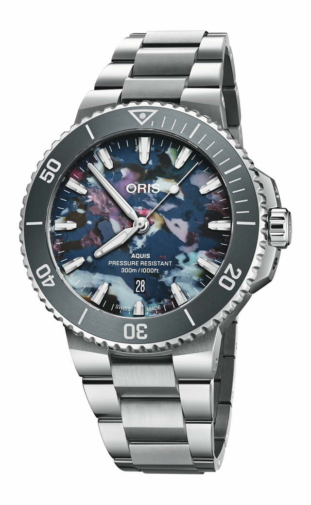 Aquis Date Upcycle - 43.50 mm 01 733 7789 4150-07 8 23 04PEB
