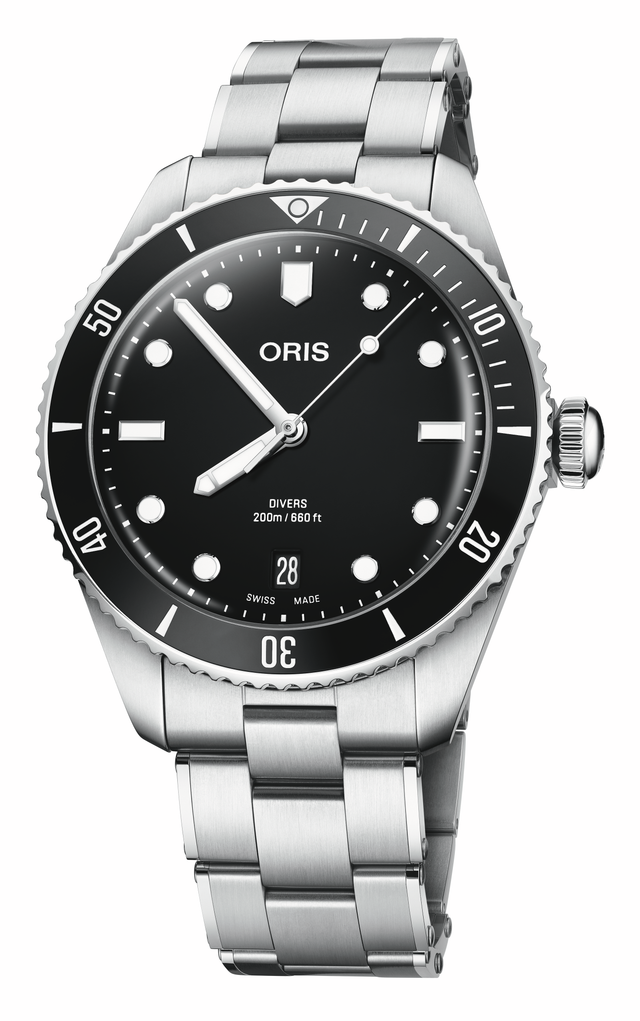 ORIS Divers Date Black Dial 01 733 7795 4054-SET 39MM