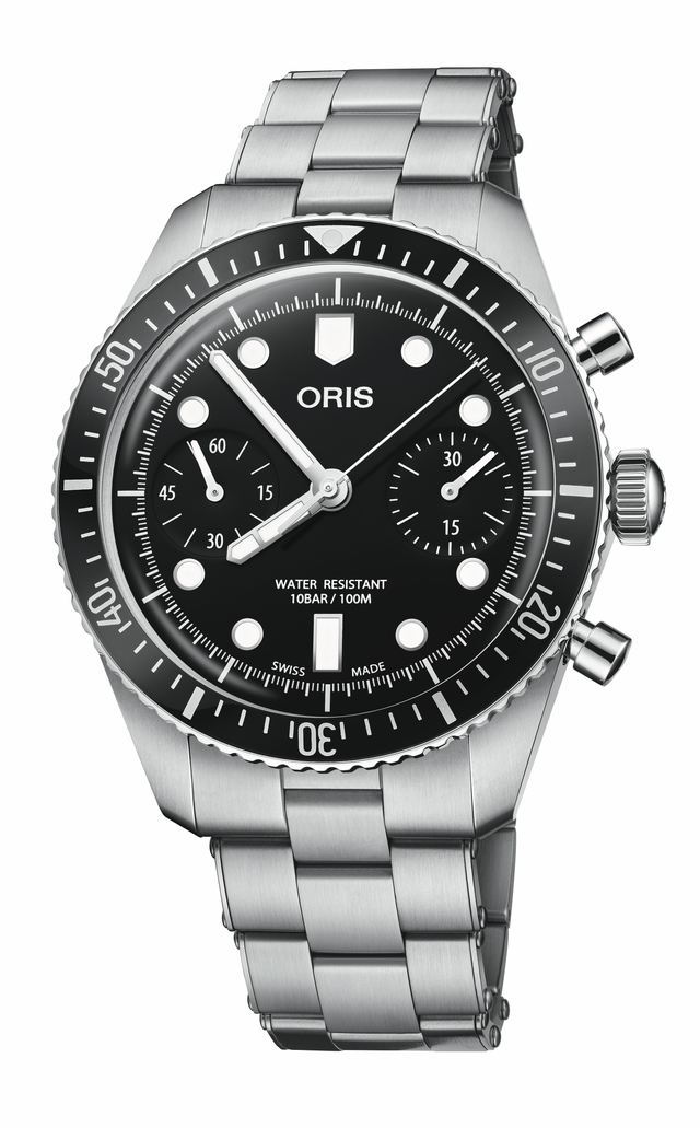 Oris Aquis Chronograph 01 771 7791 4054-07 8 20 18 size 43.50 mm