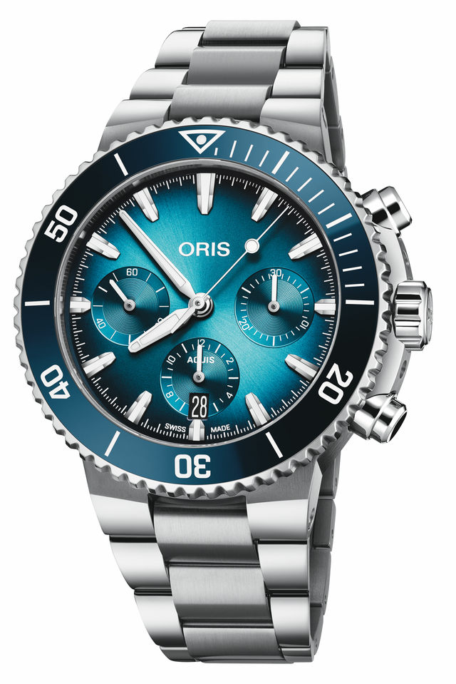 ORIS AQUIS CHRONOGRAPH 01 771 7793 4155-07 8 23 01PEB Size 43.50 mm
