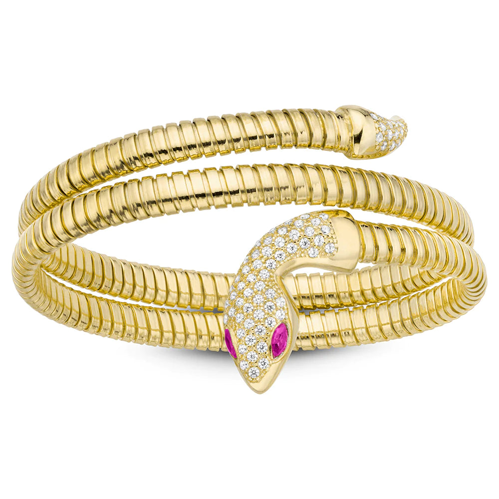 MISS MIMI DOUBLE WRAP SERPIENTE BRACELET 07-083268-02/RD