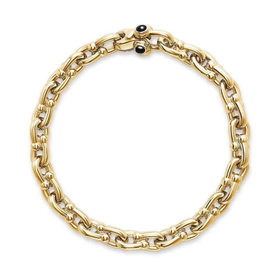 Small Marine Link Bracelet in Yellow 07-083675-02BK