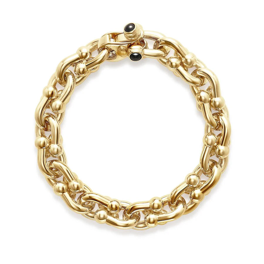 Large Marine Link Bracelet in Yellow 07-083676-02BK