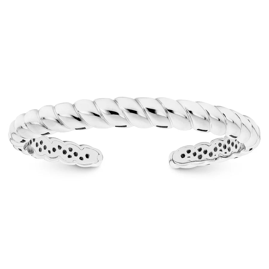 Twist Bangle in White 07-086285-01