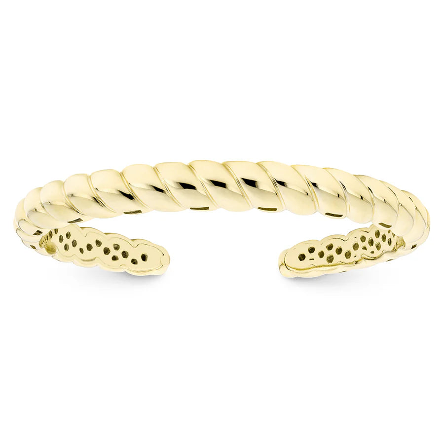 Twist Bangle in Yellow 07-086285-02