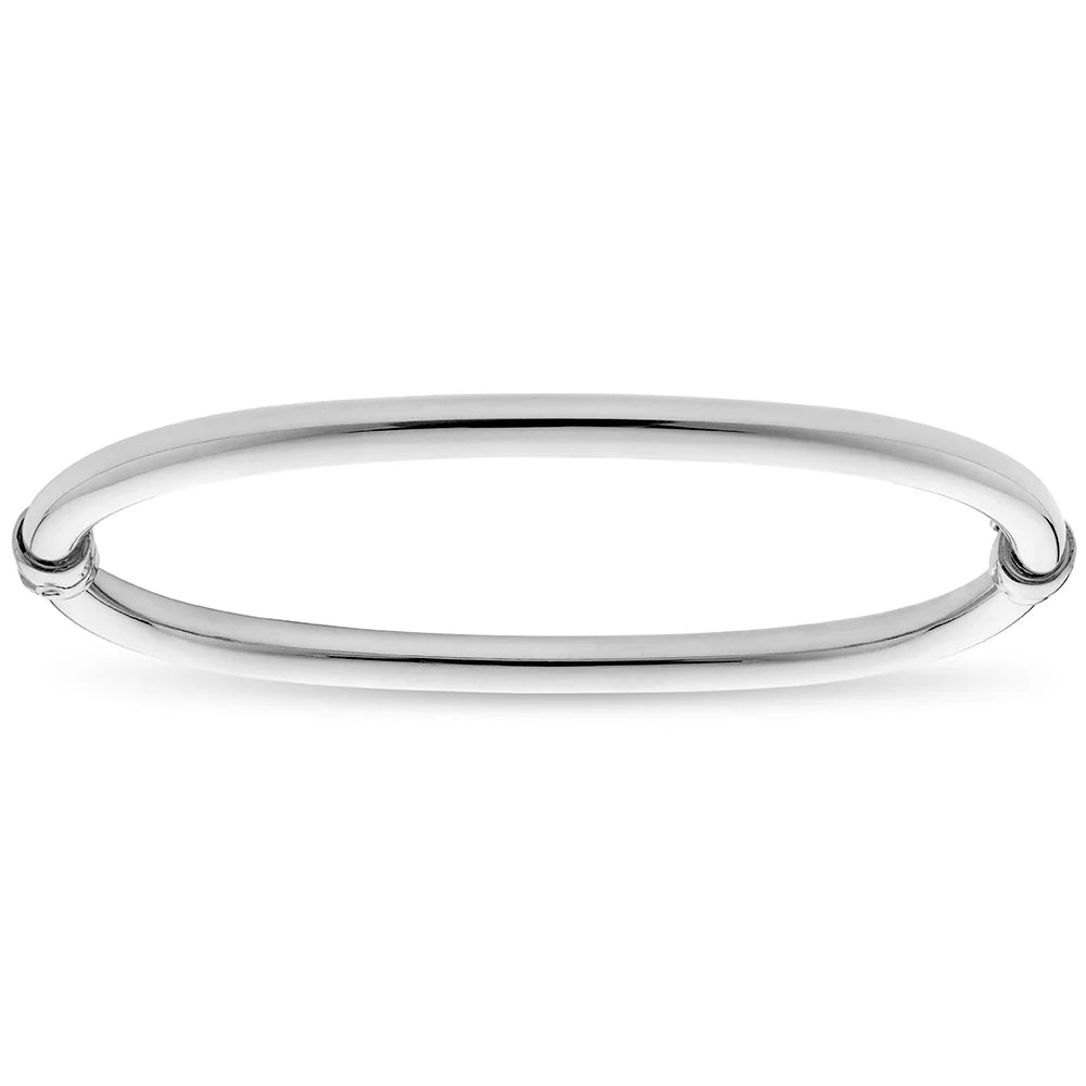 The Sleek And Simple Bangle in White 07-093728-01