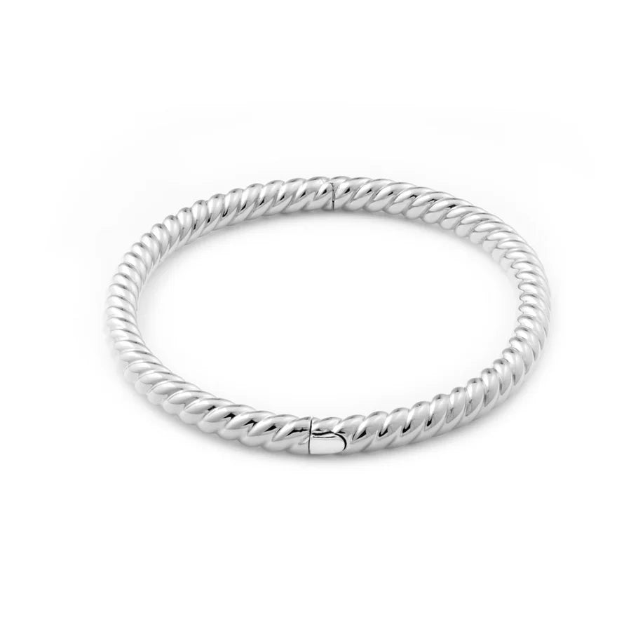 Twist Bangle in White 07-256677-01