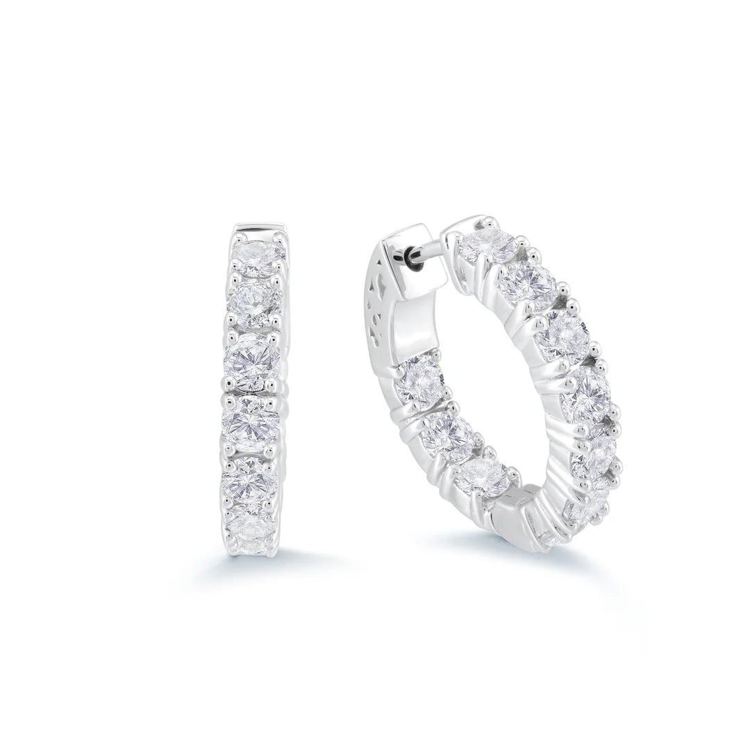Small Hoop Big Stone 13-142789-01WH