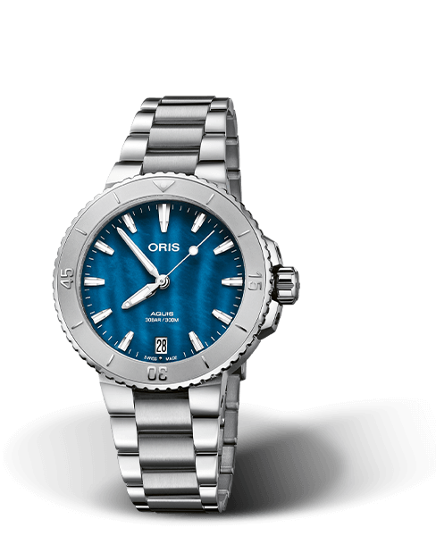 ORIS AQUIS DATE 01 733 7770 4155-07 8 18 05P