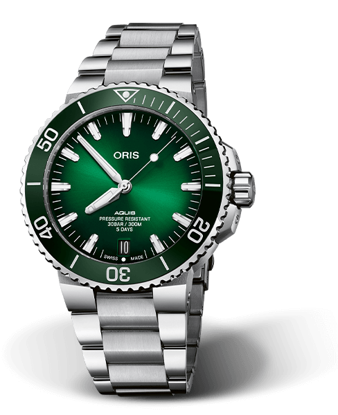 ORIS AQUIS DATE CALIBRE 400 01 400 7763 4157-07 8 24 09PEB