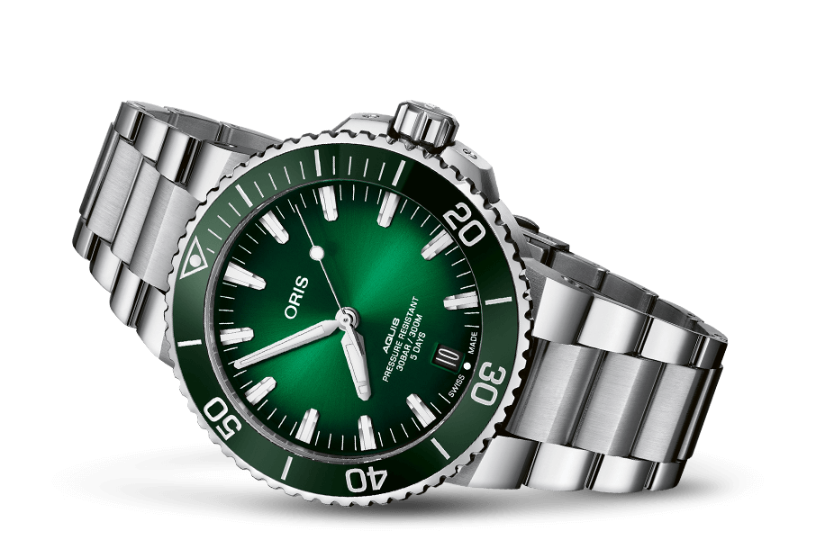 ORIS AQUIS DATE CALIBRE 400 01 400 7763 4157-07 8 24 09PEB